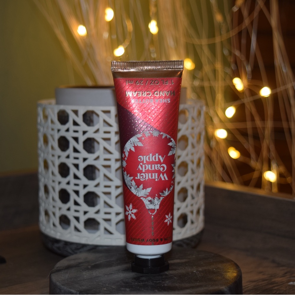 Winter Candy Apple Hand Cream Bath and Body Works 3 for 15